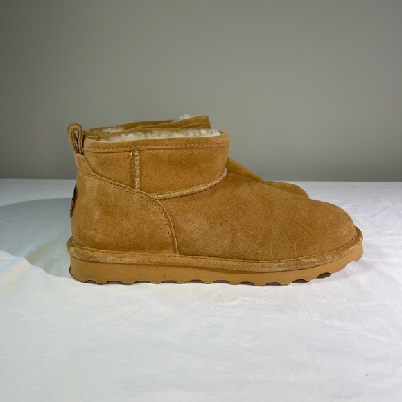 Bear Paw sheepskin Suede Ankle Boots - Picture 3 of 11